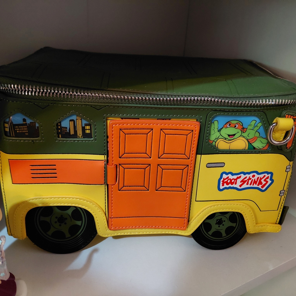 Toy Van - Green, Yellow, Orange
